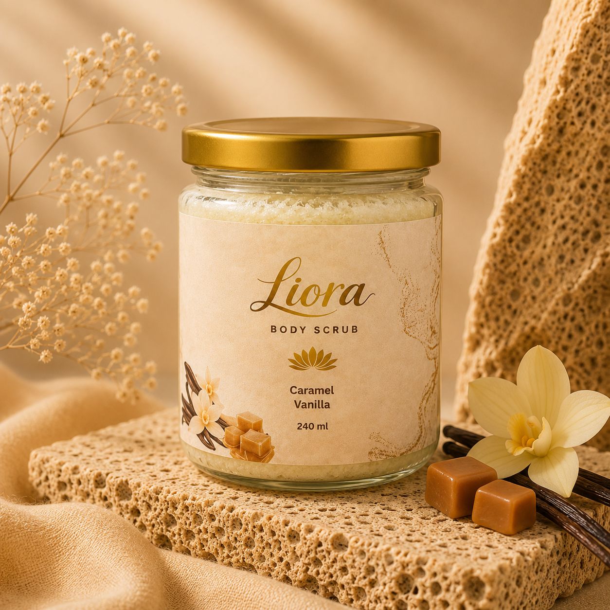 Body Scrub - Caramel Vanilla